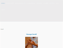 Tablet Screenshot of massages-formations.com